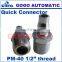 5pcs a lot GOGO ATC Pneumatic Air Compressor 1/2 inch Quick Coupler Plug Socket Connector PM-40 quick fitting