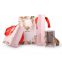 Custom Printed Ribbon Handle Colorful Craft Packaging Gift Jewelry Paper Bag