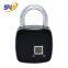 Factory Sale Fingerprint Padlock With APP Bluetooth IP54 Waterproof Smart Lock and Keyless Lock