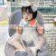 [Non-refundable] Infant and children's clothing baby summer sweet baby doll collar and net yarn romper dress newborn jumpsuit