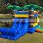 Rainbow Jungle Bouncer Castle Inflatable Kids Bounce House With Water Slide