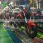two wheel battery operated motor cycle production line / motorbikes production line for sale