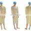 SS Isolation Gown Dental Gowns PPE Blue Gown Non Woven Disposable with cuff
