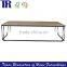 OAK Iron Interdiction Jointing Dining Table,Antique Solid Wood Dining Table,Splice Oak Dining Table