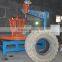 safety OTR tire rubber cutter equipment / OTR tire sidewall shredder machine