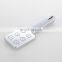 Bathroom upc plastic increase high pressure water saving chrome rain shower head