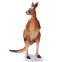 2021 Australian Animals 3.75 inch Red Kangaroo Realistic Wildlife PVC Stand Resin Action Figure Toys custom plastic toy figure