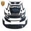 CSS style Side Skirts Engine Hood Bonnet Front Bumper Rear Diffuser Spoiler Suitable For Porsche Boxster Cayman 718