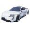 Carbon fiber wide body kit for Porsche Taycan turbo front lip rear diffuser side skirts and spoiler for Taycan turbo bodykit