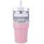 16oz double wall insulated stainless steel coffee tumbler with lid