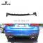 Matte Black PU F30 Rear Diffuser Lip for BMW F31 325i 320i 328i 335i M Sport 12-18