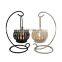 Retro pumpkin Candlestick holder European metal candle holder creative gift romantic wedding decoration
