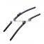 Car Wholesale Front Windscreen Soft Flat Frameless Hybrid Windshield Wipers Blades