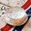 English bone china coffee cup and saucer afternoon flower tea cup and saucer 24K gold
