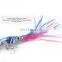 1pcs Fishing Lure 23cm/38.5g 18cm/19.5g Plastic Squid Lure With Treble Hook 3D Fish Eye Minnow Fishing Hard  Bait