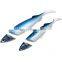 26cm 33cm isca artificial tuna trolling lure uv glow soft plastic fishing lure factory  jig head soft lure