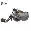 Baitcasting Reel Dual Brake System 12Kg Carbon Fiber Drag 7.0:1 High Speed Lightweight 204g Fishing Reel