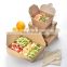 Great impression paper folding disposable lunch boxes