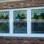 Glass grill design double hung aluminum sash window for ventilation