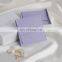 PandaSew Custom Logo Taro Purple High Quality Microfiber Packaging Jewelry Pouch with Band