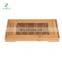 Tea Tray Mini Bamboo Japanese/Chinese Gongfu Tea Table Serving, Serving Tray Box Reservoir & Drainage Type for Teahouse