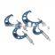4pcs 0-100mm 0.01mm Accuracy Carbide Outside Micrometer Set for Gauge Measure Tools