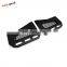 Texture Black Steel  Rear Bumper, Without LED Light, with Decoration plates on the sides, for Jeep Wrangler JL 17+