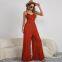 Solid color new summer dress jumpsuit