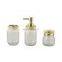 Good quality glass soap dispenser bathroom set mason jar soap dispenser