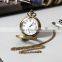 GOHUOS Copper Unique Vintage Womens Men Quartz Wrist Watches Steampunk Old Pocket Watch