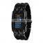 SKMEI 0926 Men Ladies Stainless Steel Ring LED Digital Watch 2019 New Creative Instructions Waterproof Sports Watches