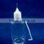 30ml e liquid needle bottle PET,needle bottle for e liquids and cigarette