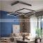 Cafe Chandelier Lamp Home Modern Crystal Nordic Stainless Steel LED Pendant Lamp Fixtures Decorative