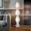 Italian style elegant white floor lamp modern led standing lamps for hotel bar restaurant salon sofa side