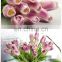 Wholesale Decoration Gift China Wedding Bouquet High Quality Faux Plants Flowers Decorative Artificial Latex Tulips Flower