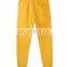 Wholesale Casual Fashion Sweatpants For Men Custom Fleece Jogger Pants Yellow Track Pants with own logo joggers men's