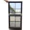 WEIKA Black aluminum  single hung single tilt&turn windows summer vertical sliding window with glasstube