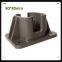 Outdoor courtyard accessories, balcony guardrail accessories aluminum alloy fence post cap base
