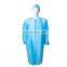 Disposable chemical nonwoven lab coats