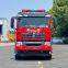 Produced 12 tons foam fire truck heavy truck HOWo rear twin bridge 12 tons foam fire truck