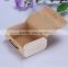 custom order disposable birch bark wooden tea box