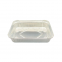 Disposable 900ml Aluminum Foil Container Rectangular Food Tray for Baking Roasting Takeout Use