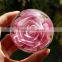 flower crystal paperweight with different shape