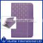 Purple Color Polka Dots Tablet Case For Tab 4