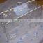 Manufacture best price high quality clear vinyl PVC zipper blanket packaging bag with handles