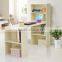 White wood cube bookcase shelf study room chinese style bookcase (SZ-FCB386-1)
