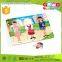 WEP027 Non-toxic Nurse Design Baby Toy Plywood Puzzle