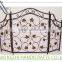 LC-83968 Wrought Iron Fire Accessories Folding Fireplace Screen