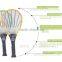 Yiwu mosquito racket manufactory beautiful designed TB-8006 rechargeable mosquito-hitting swatter