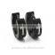 316L Stainless Steel Hip Hop Earrings Fashion Punk Black Men Cross Jewelry Wholesale